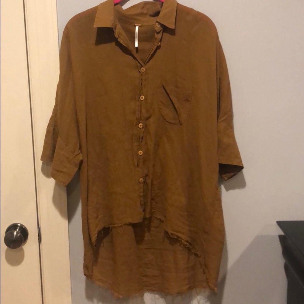 short sleeve button up